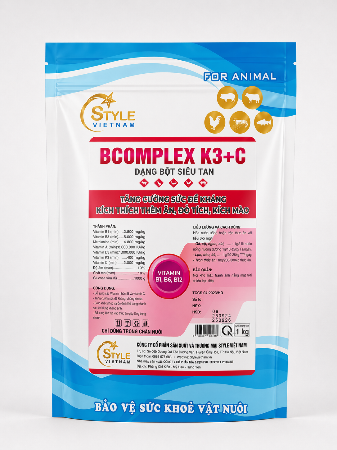 bcomlex bột