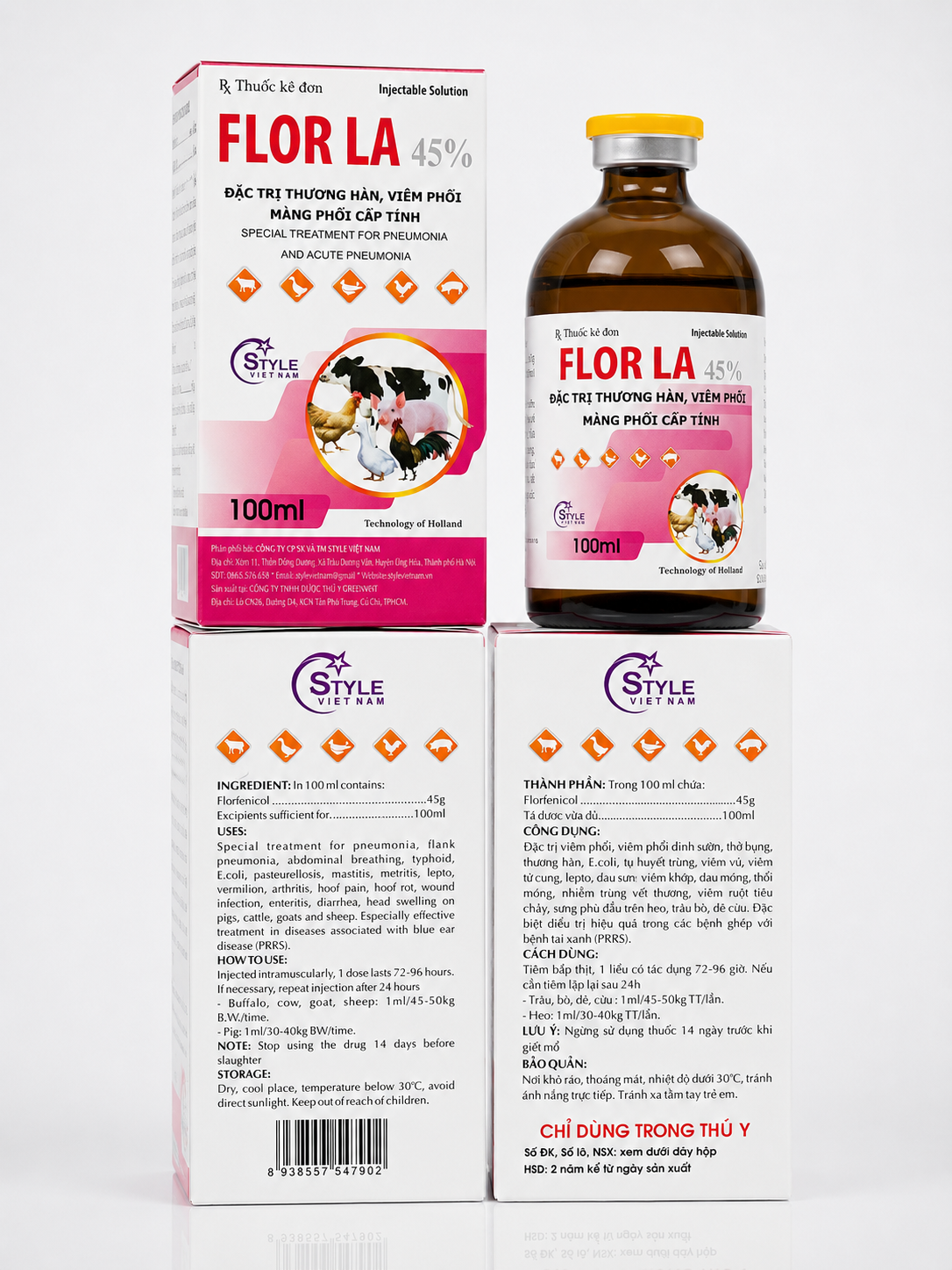 flor la 45% mới