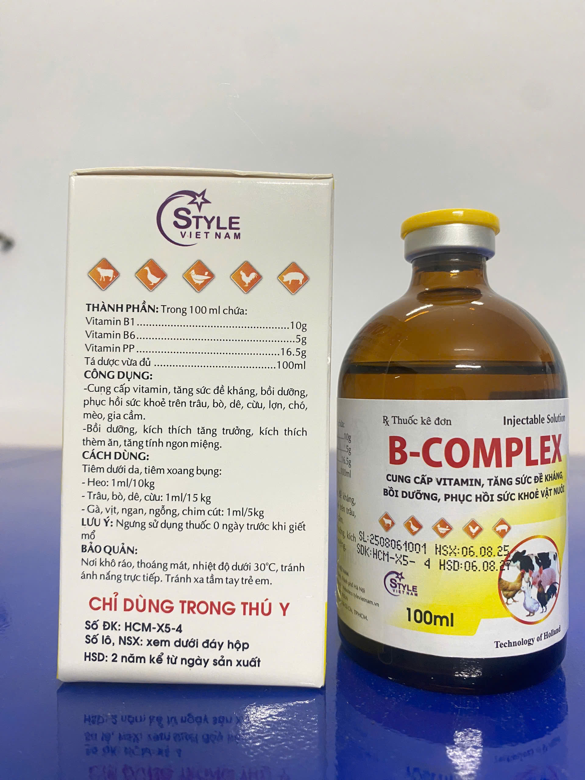 bcomplex tiêm