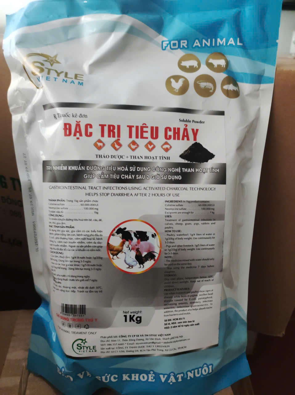 đặc trị tiêu chảy