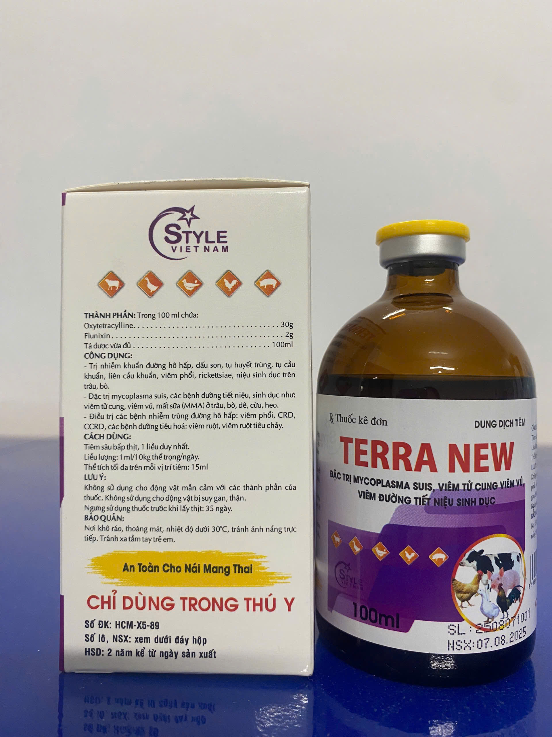 tetra new (flunixin + oxytetra)